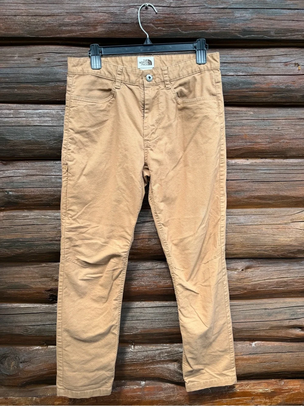 The North Face Sprag Pants Mens Size 30 Tan 5-Pocket Hiking Outdoor Casual